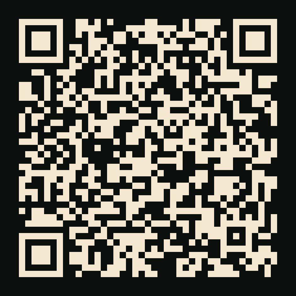 Scan with your phone to register a team for tonight's trivia